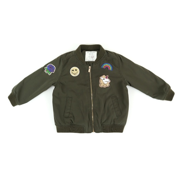 Zara Other - ZARA bomber jacket, girl’s size 12-18M